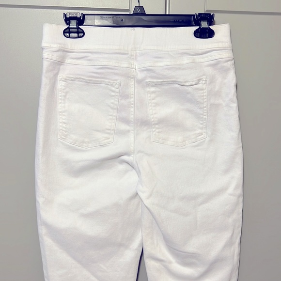 Spanx distressed white skinny jeans - Picture 9 of 12